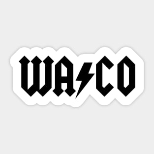 Waco, TX Sticker